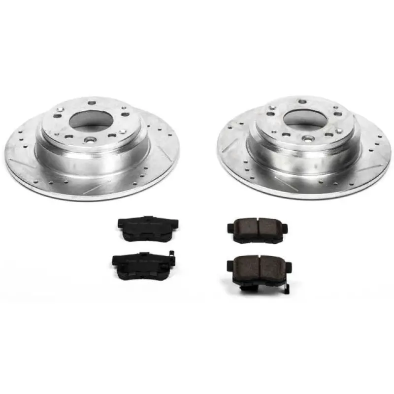 Power Stop 91-95 Acura Legend Rear Z23 Evolution Sport Brake Kit 1