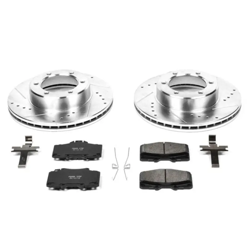 Power Stop 91-95 Toyota 4Runner Front Z23 Evolution Sport Brake Kit 1