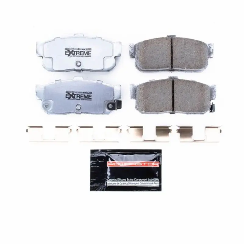 Power Stop 91-96 Infiniti G20 Rear Z26 Extreme Street Brake Pads W/Hardware 1