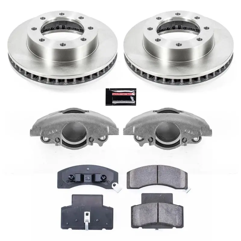 Power Stop 92-00 Gmc K3500 Front Autospecialty Kit W/Cals 1