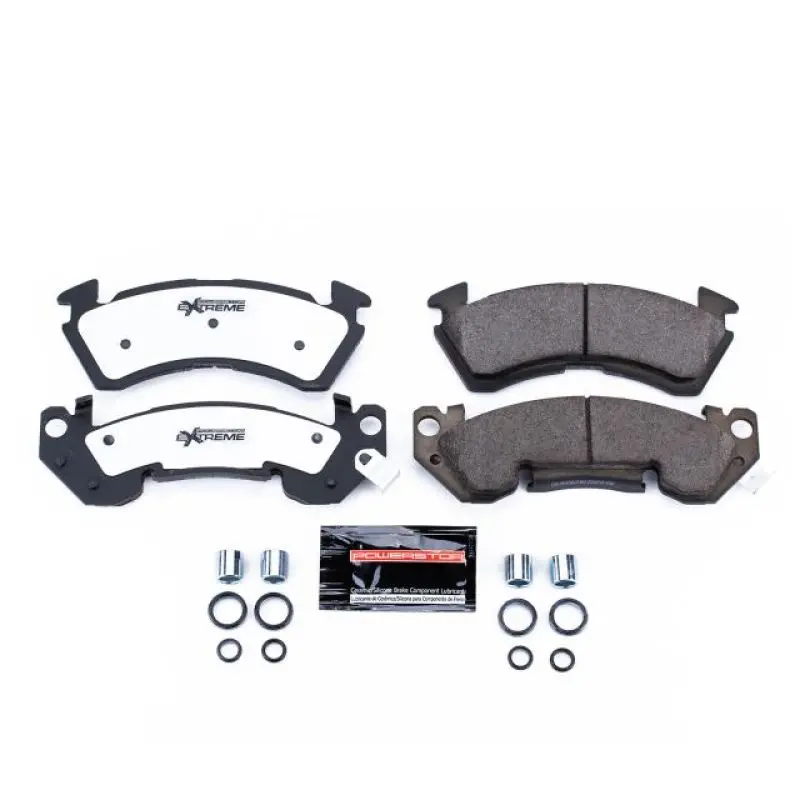 Power Stop 92-96 Buick Commercial Chassis Front Z26 Extreme Street Brake Pads W/Hardware 1