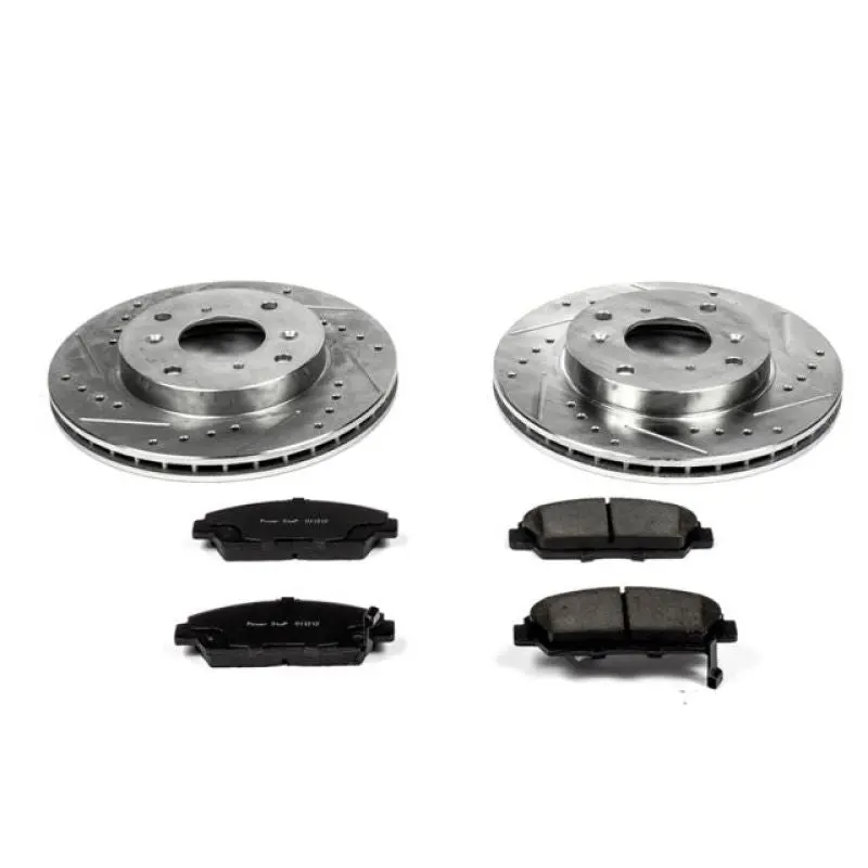 Power Stop 92-96 Honda Prelude Front Z23 Evolution Sport Brake Kit 1