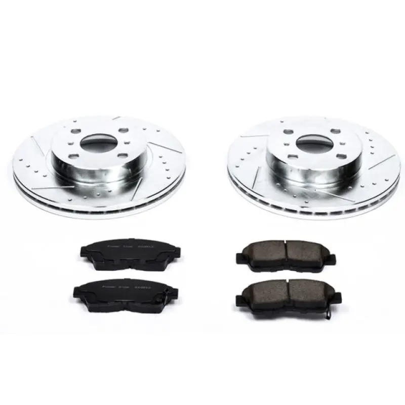 Power Stop 93-97 Geo Prizm Front Z23 Evolution Sport Brake Kit 1