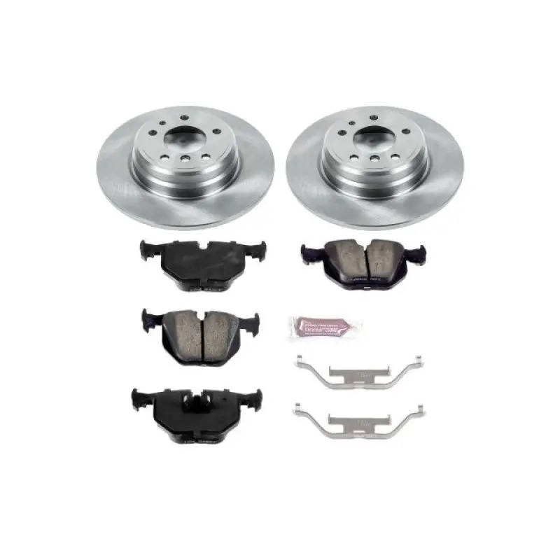 Power Stop 94-97 Bmw 840Ci Rear Autospecialty Brake Kit 1