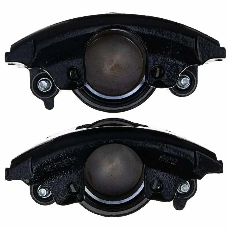 Power Stop 94-97 Gmc Yukon Front Black Caliper W/O Bracket (Pair) 1