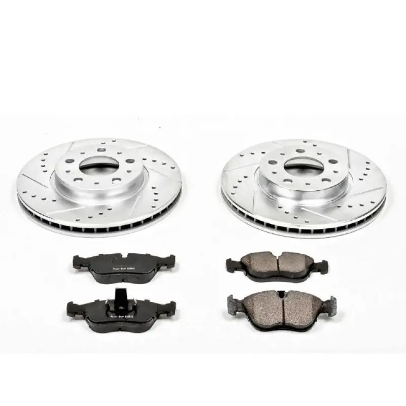 Power Stop 94-97 Volvo 850 Front Z23 Evolution Sport Brake Kit 1