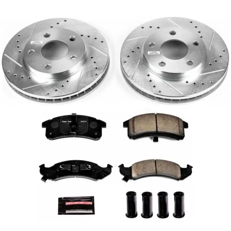 Power Stop 94-99 Buick Lesabre Front Z23 Evolution Sport Brake Kit 1