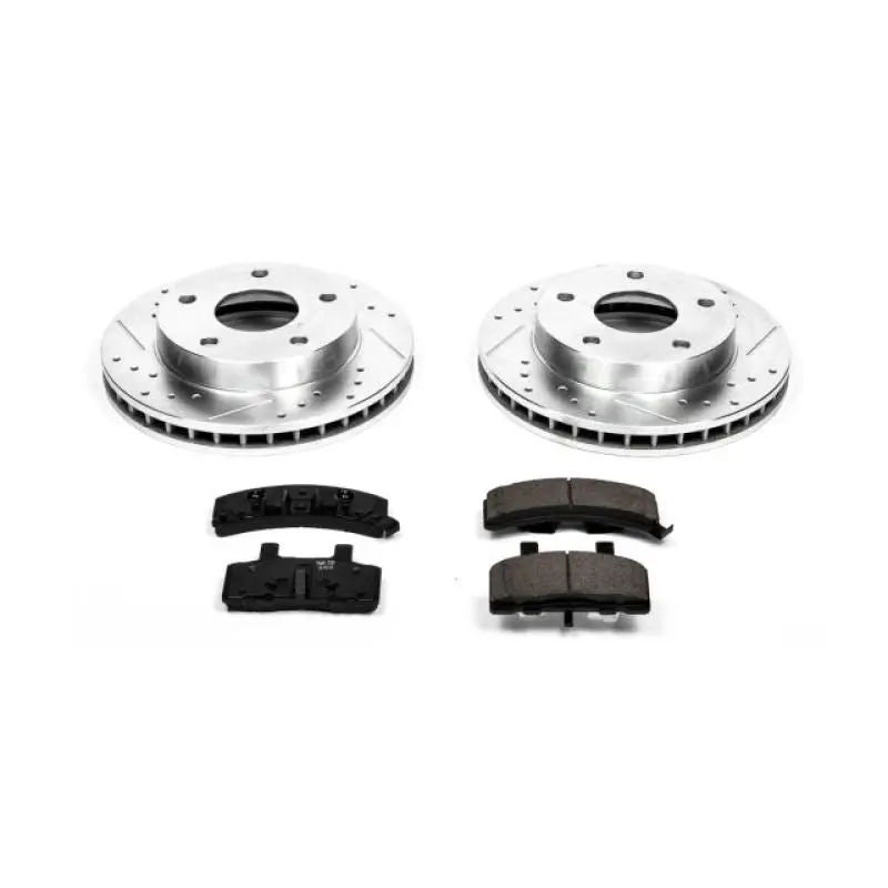Power Stop 94-99 Dodge Ram 1500 Front Z23 Evolution Sport Brake Kit 1