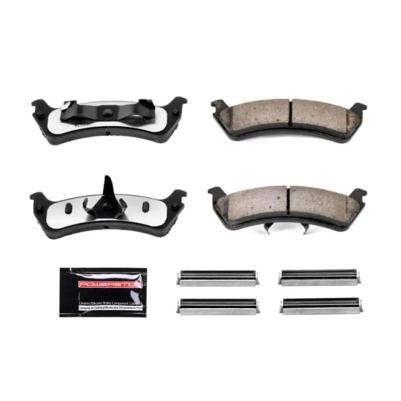 Power Stop 95-01 Ford Explorer Rear Z36 Truck & Tow Brake Pads W/Hardware 1