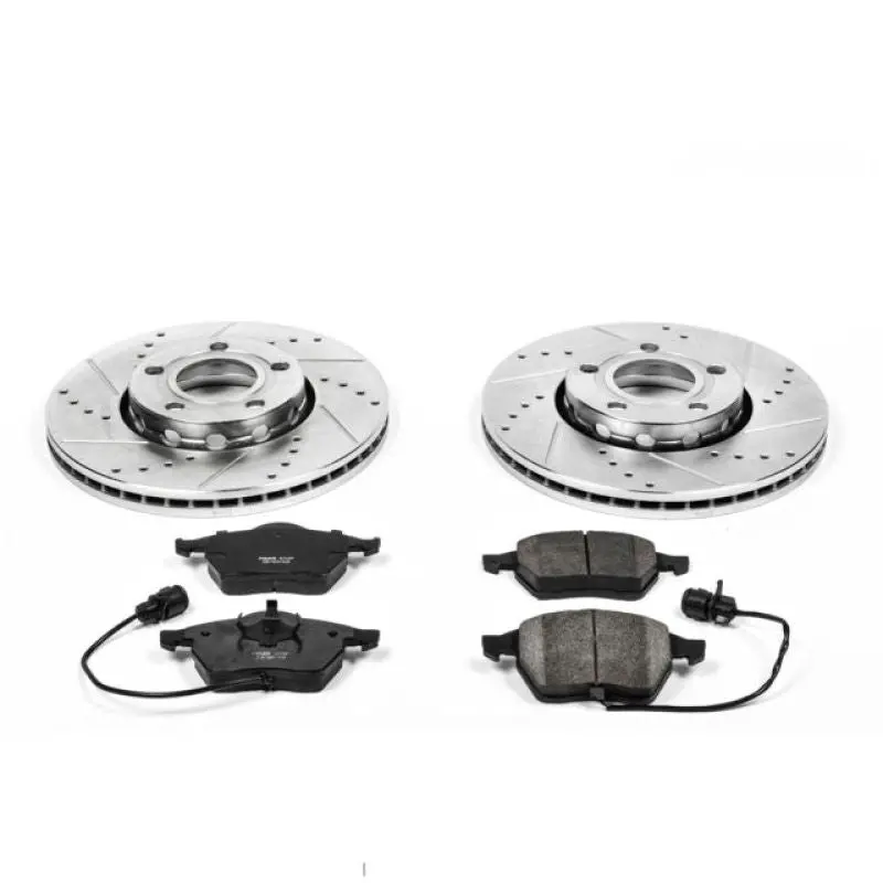 Power Stop 95-97 Audi A6 Front Z23 Evolution Sport Brake Kit 1