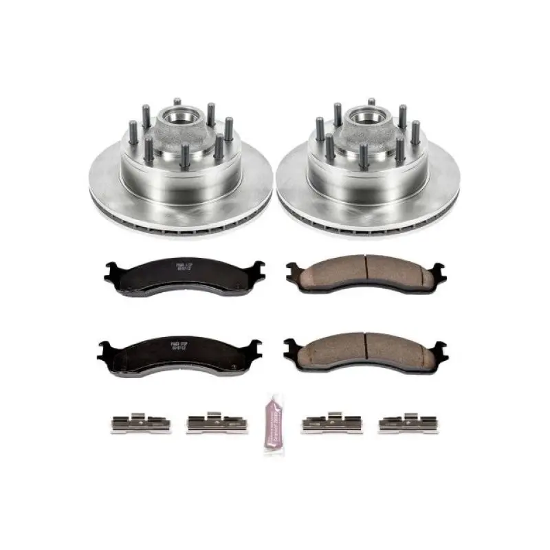 Power Stop 95-97 Ford F-350 Front Autospecialty Brake Kit 1