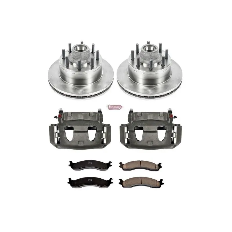 Power Stop 95-97 Ford F-350 Front Autospecialty Kit W/Cals 1