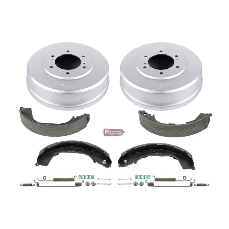 Power Stop 95-97 Nissan Pickup Rear Autospecialty Drum Kit 1