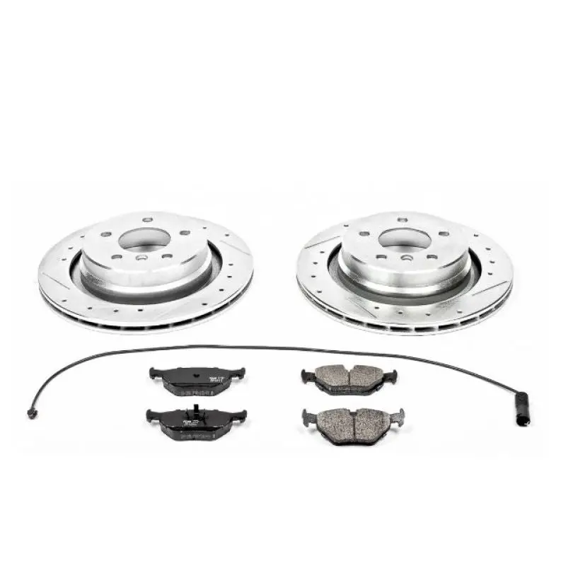 Power Stop 95-99 Bmw M3 Rear Z23 Evolution Sport Brake Kit 1
