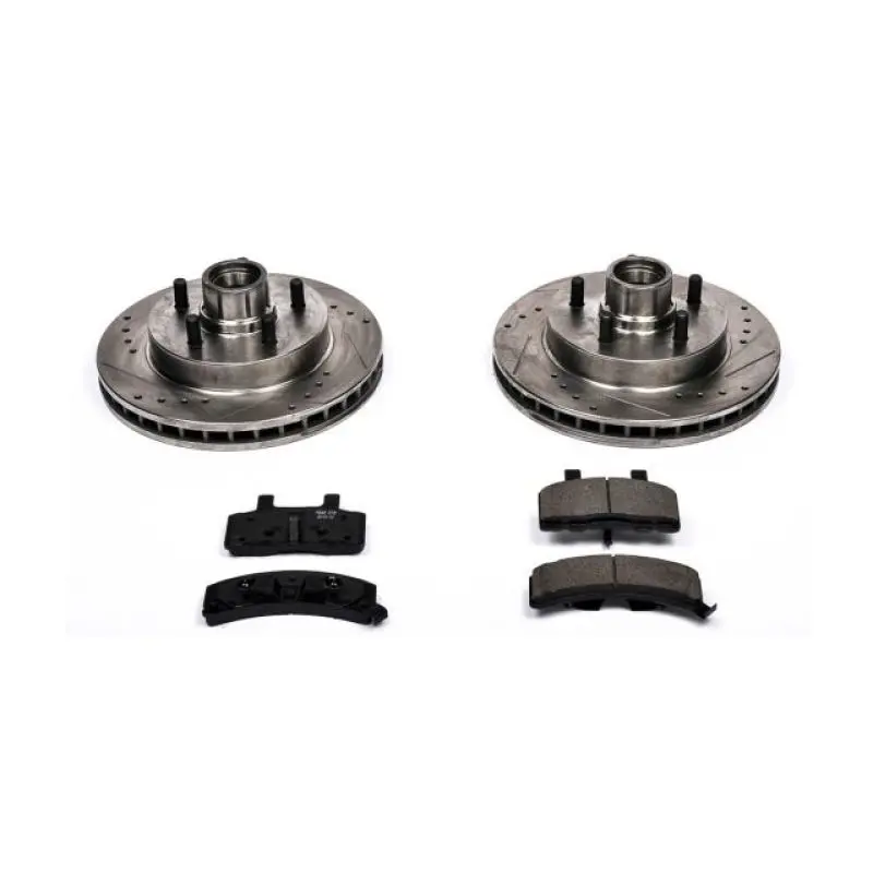 Power Stop 95-99 Chevrolet C1500 Front Z23 Evolution Sport Brake Kit 1