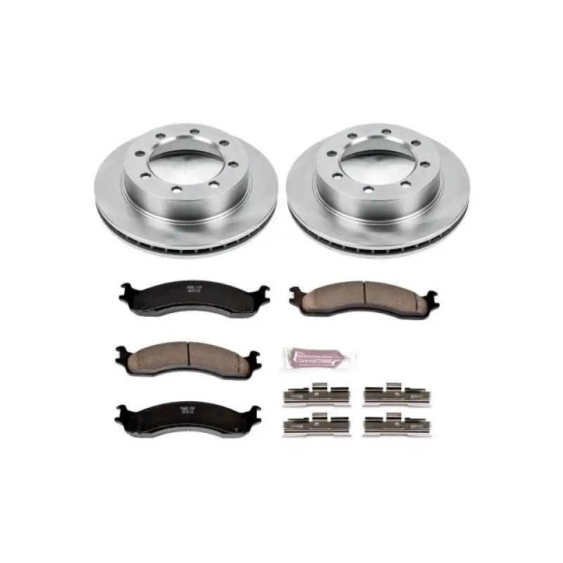 Power Stop 95-99 Ford F-250 Front Autospecialty Brake Kit 1
