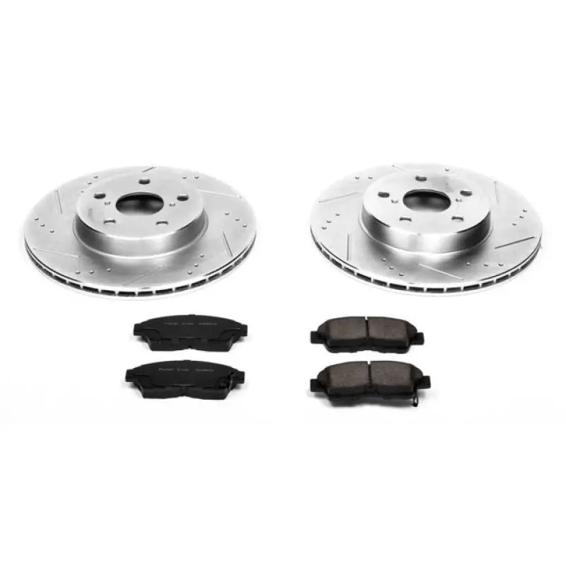 Power Stop 96-00 Toyota Rav4 Front Z23 Evolution Sport Brake Kit 1