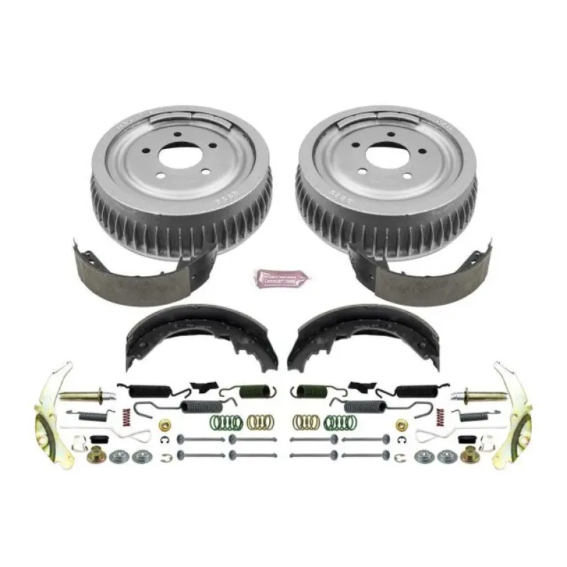 Power Stop 96-02 Chevrolet Express Van 1500 Rear Autospecialty Drum Kit 1