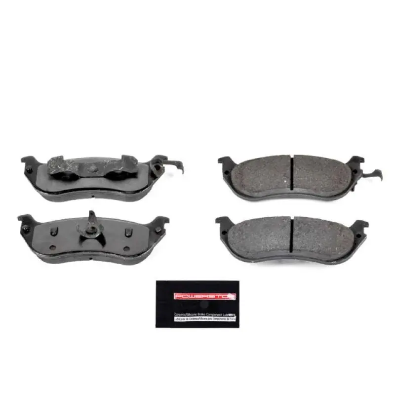 Power Stop 96-02 Ford Crown Victoria Rear Z36 Truck & Tow Brake Pads W/Hardware 1