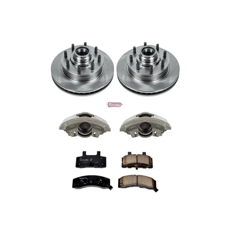 Power Stop 96-02 Gmc Savana 3500 Front Autospecialty Kit W/Cals 1