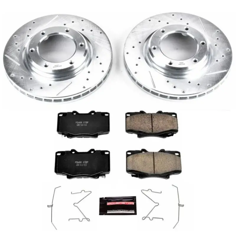 Power Stop 96-97 Lexus Lx450 Front Z23 Evolution Sport Brake Kit 1