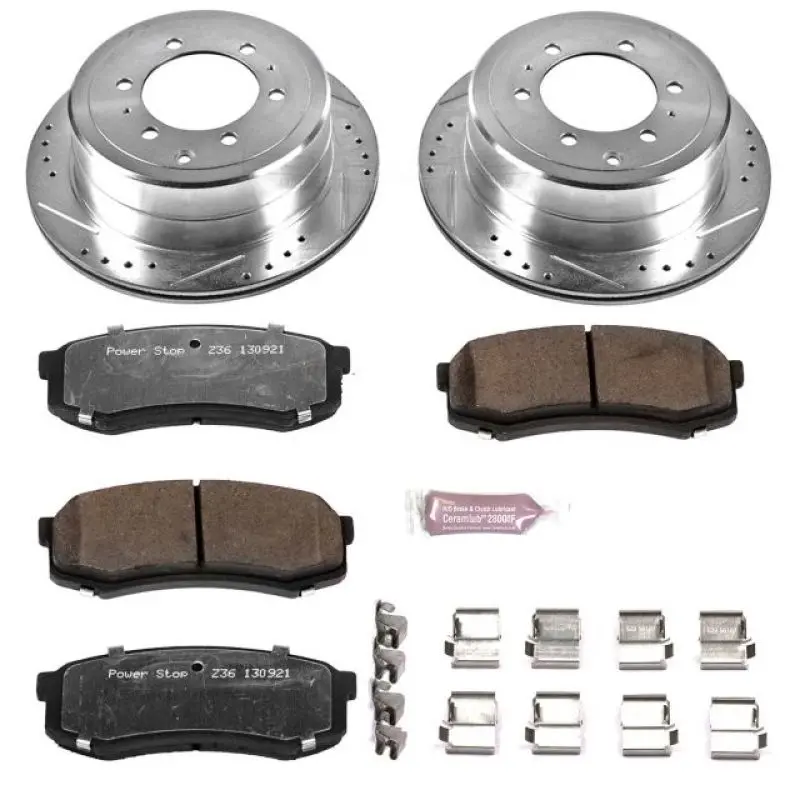 Power Stop 96-97 Lexus Lx450 Rear Z36 Truck & Tow Brake Kit 1