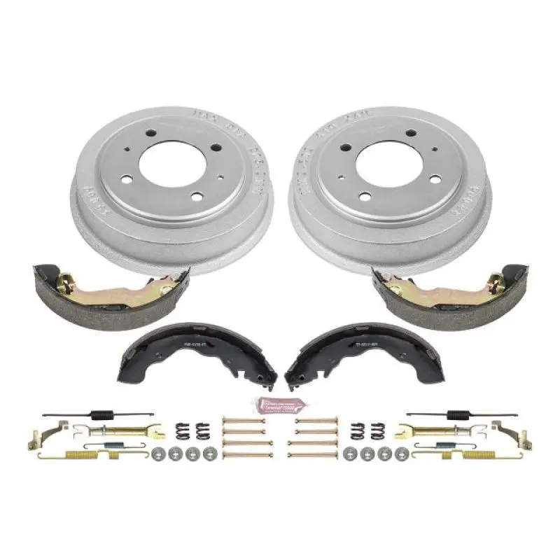 Power Stop 97-00 Hyundai Elantra Rear Autospecialty Drum Kit 1
