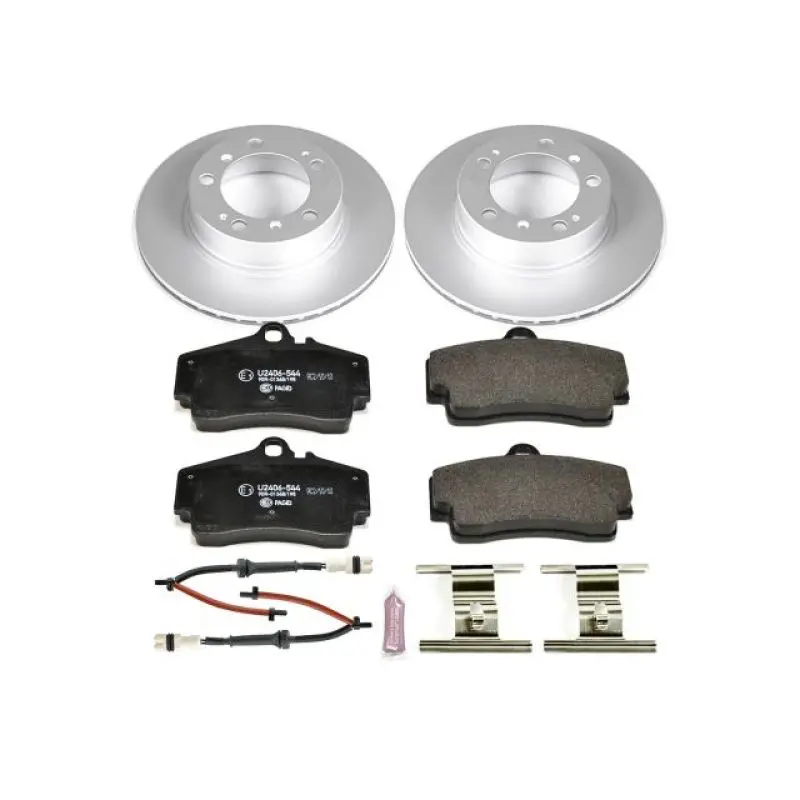Power Stop 97-04 Porsche Boxster Rear Euro-Stop Brake Kit 1