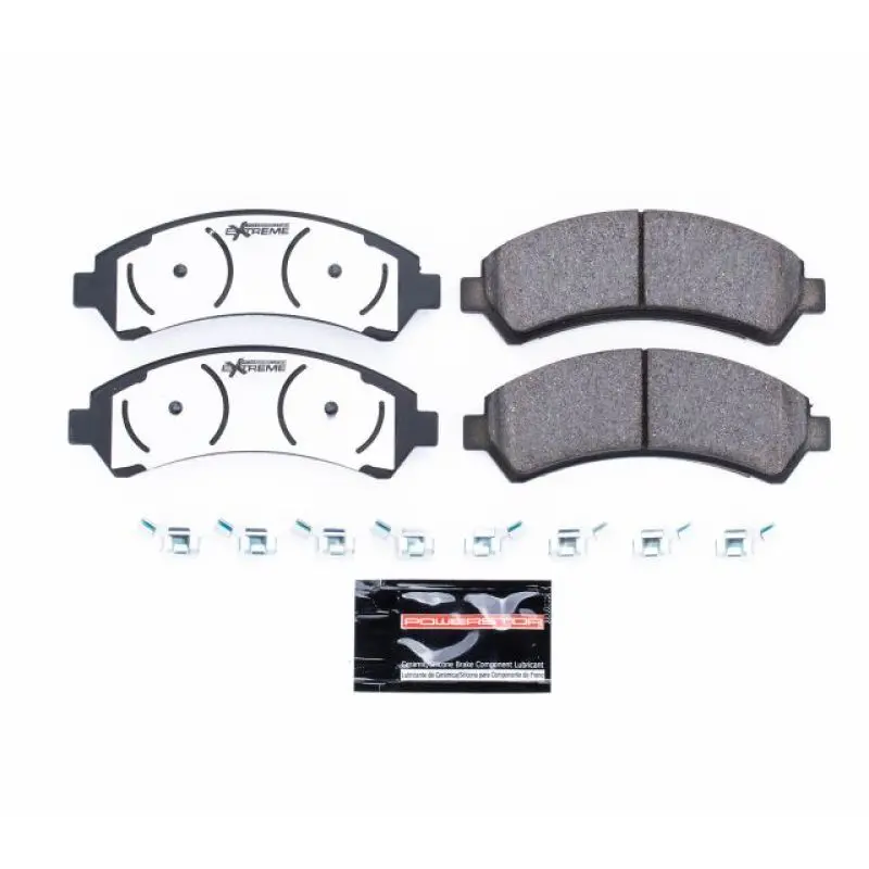 Power Stop 97-05 Chevrolet Blazer Front Z36 Truck & Tow Brake Pads W/Hardware 1