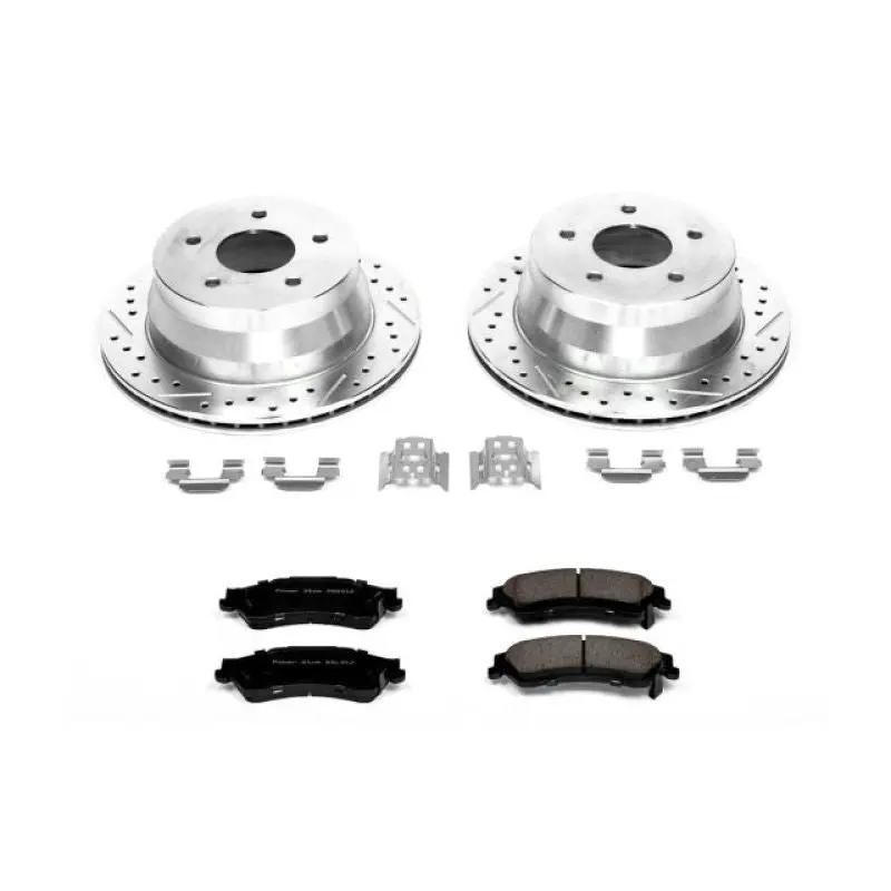 Power Stop 97-05 Chevrolet Blazer Rear Z23 Evolution Sport Brake Kit 1