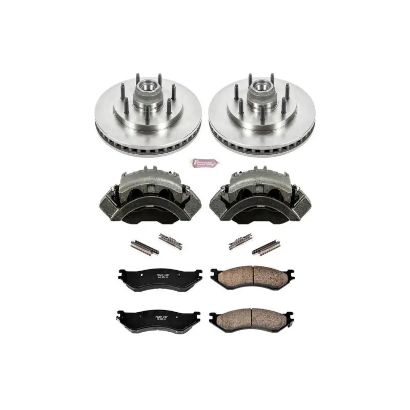 Power Stop 97-99 Ford F-250 Front Autospecialty Kit W/Cals 1