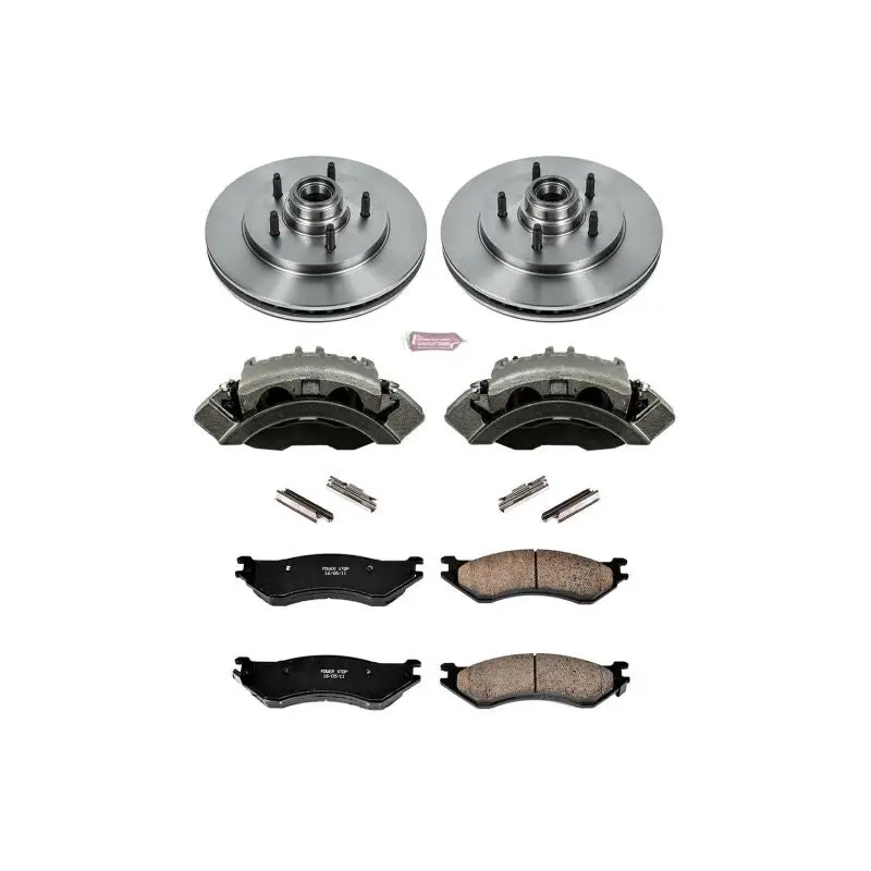 Power Stop 98-00 Lincoln Navigator Front Autospecialty Kit W/Cals 1