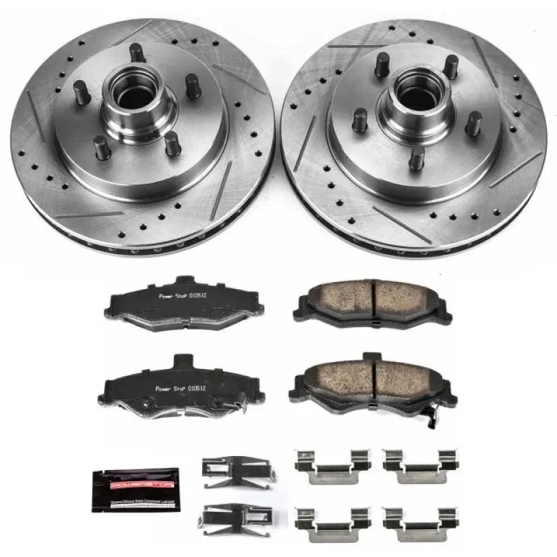 Power Stop 98-02 Chevrolet Camaro Rear Z23 Evolution Sport Brake Kit 1