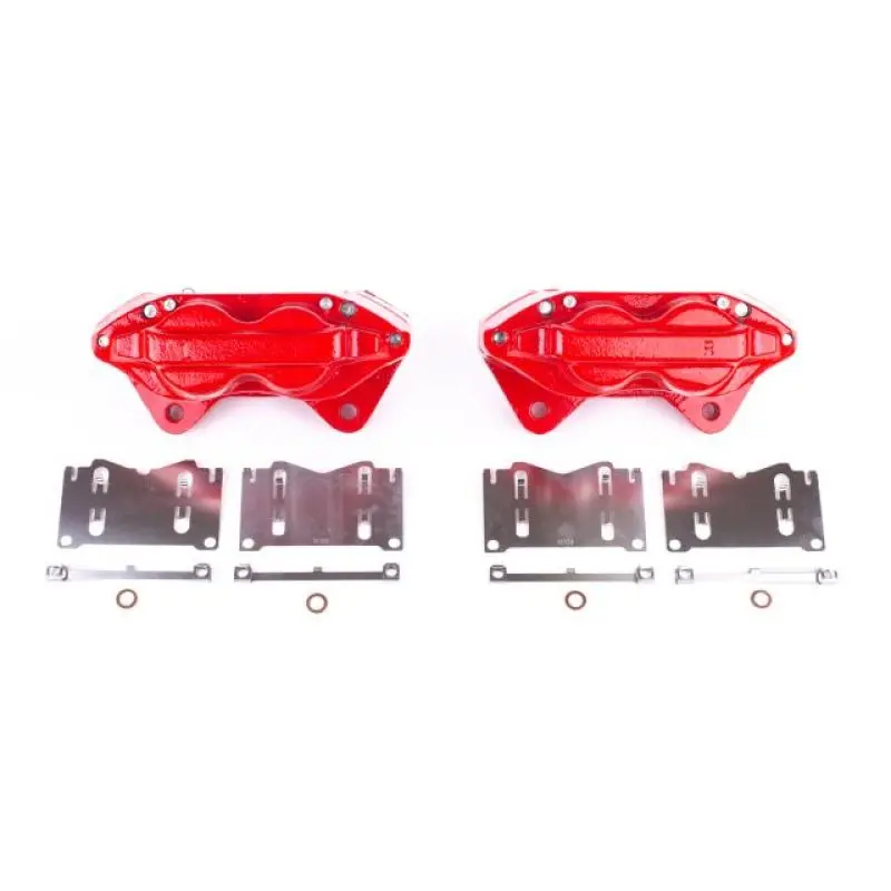 Power Stop 98-02 Lexus Lx470 Front Red Calipers W/O Brackets - Pair 1