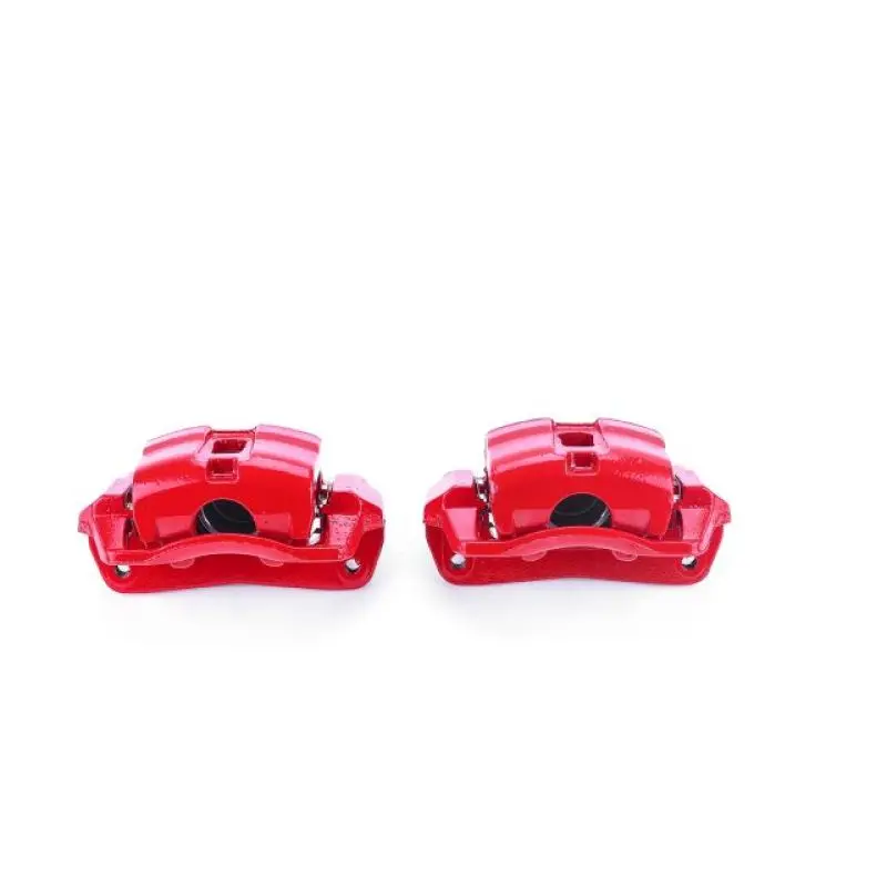 Power Stop 98-02 Mazda 626 Front Red Calipers W/Brackets - Pair 1