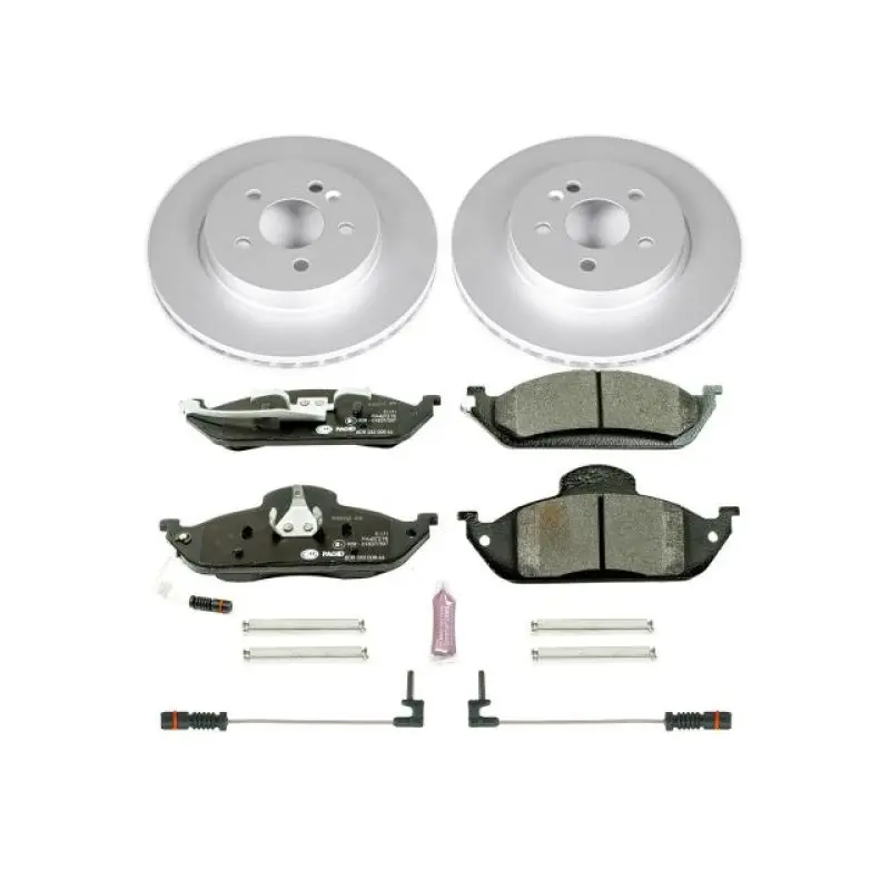 Power Stop 98-03 Mercedes-Benz Ml320 Front Euro-Stop Brake Kit 1