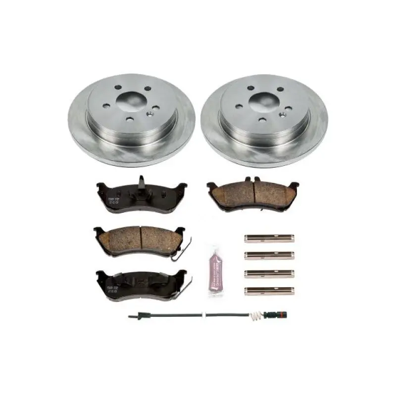 Power Stop 98-03 Mercedes-Benz Ml320 Rear Autospecialty Brake Kit 1