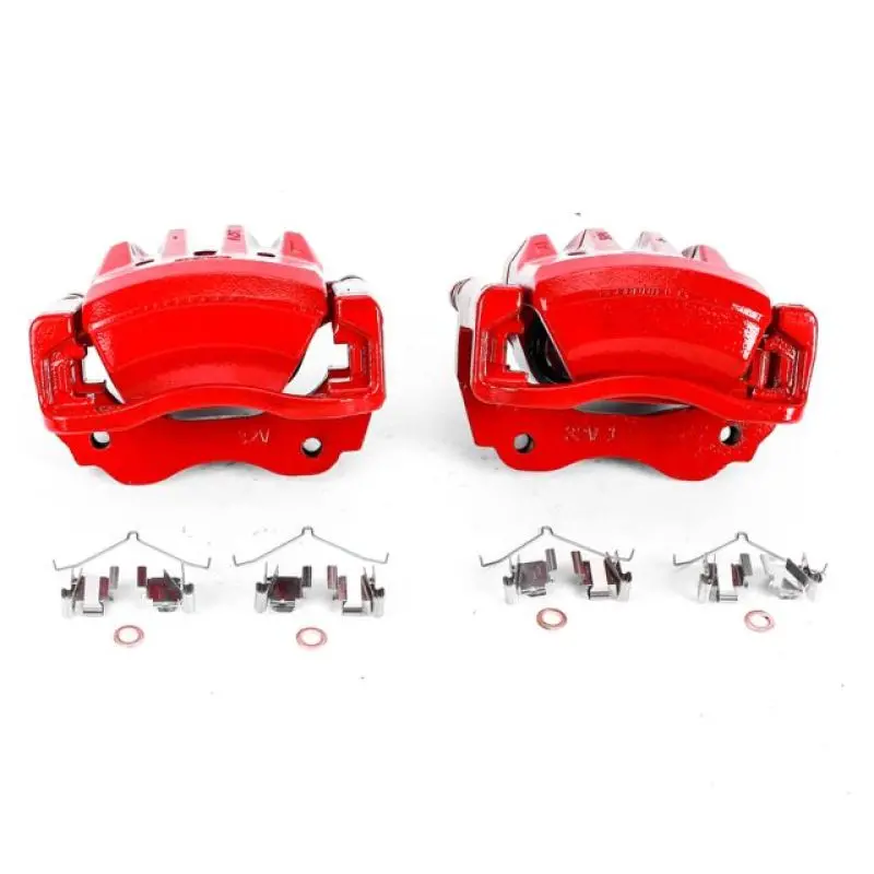 Power Stop 98-05 Lexus Gs300 Front Red Calipers W/Brackets - Pair 1