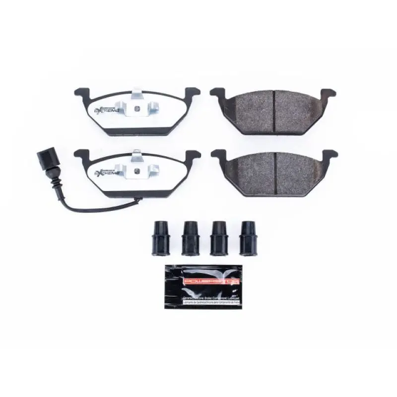 Power Stop 98-06 Volkswagen Beetle Front Z26 Extreme Street Brake Pads W/Hardware 1