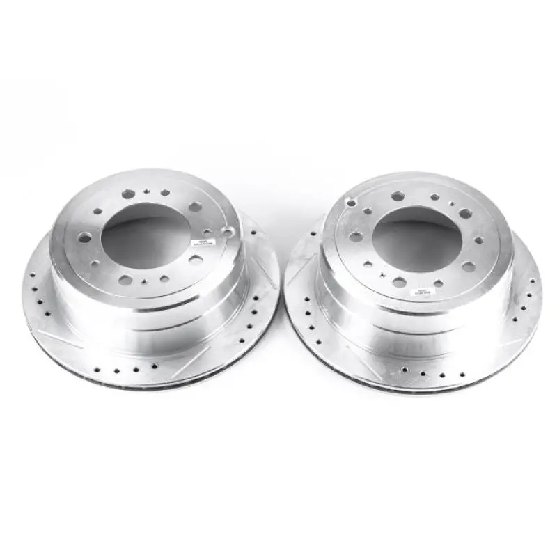 Power Stop 98-07 Lexus Lx470 Rear Evolution Drilled & Slotted Rotors - Pair 1