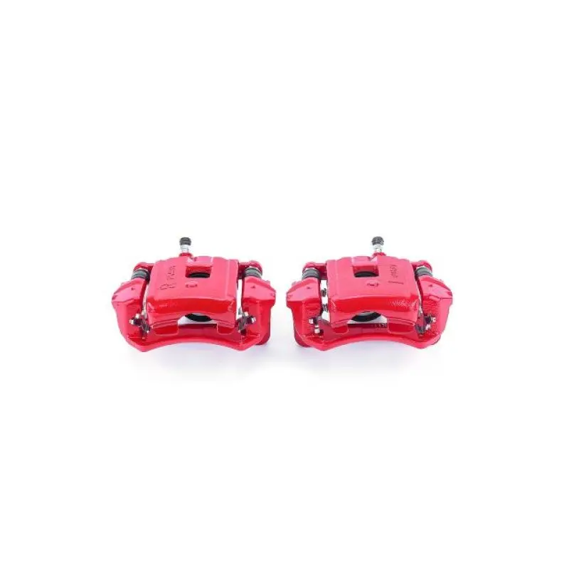 Power Stop 98-07 Lexus Lx470 Rear Red Calipers W/Brackets - Pair 1
