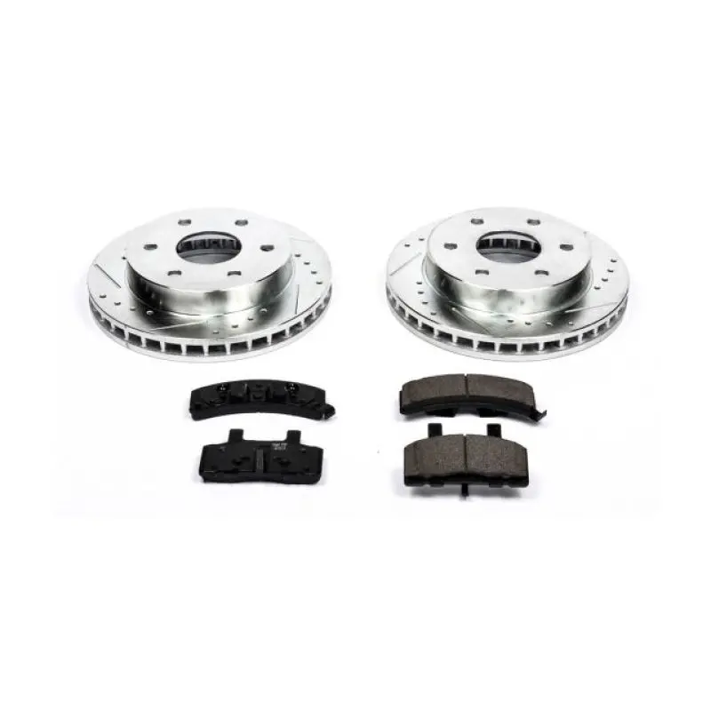 Power Stop 99-00 Cadillac Escalade Front Z23 Evolution Sport Brake Kit 1