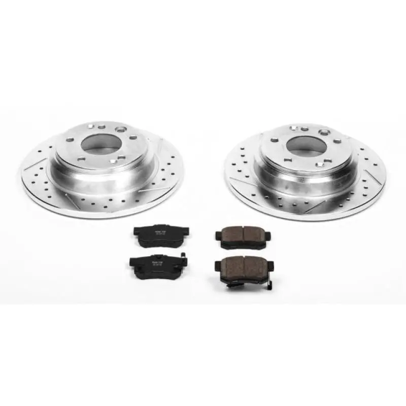 Power Stop 99-01 Acura Rl Rear Z23 Evolution Sport Brake Kit 1