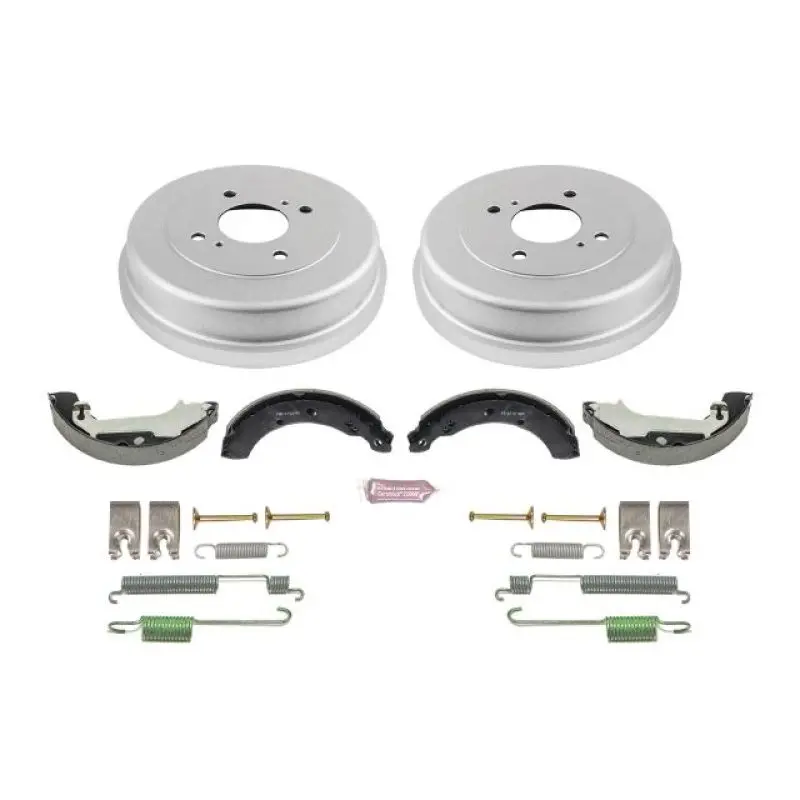 Power Stop 99-01 Nissan Altima Rear Autospecialty Drum Kit 1