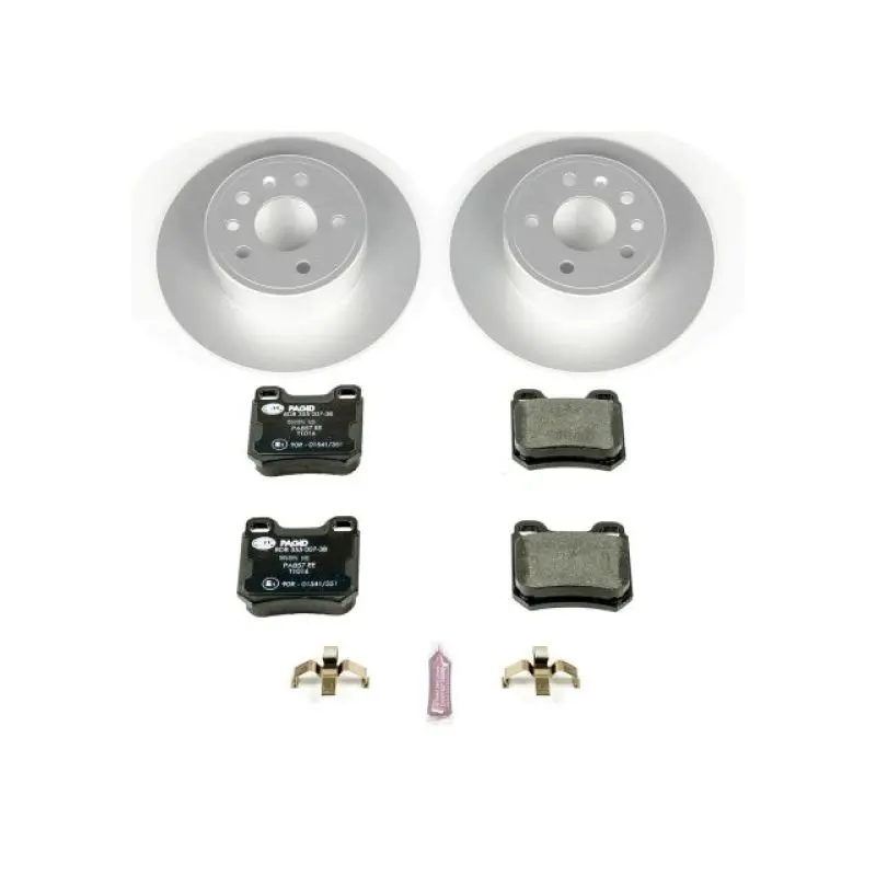 Power Stop 99-03 Saab 9-3 Rear Euro-Stop Brake Kit 1