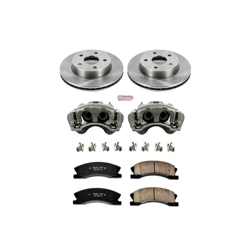 Power Stop 99-04 Jeep Grand Cherokee Front Autospecialty Kit W/Cals 1