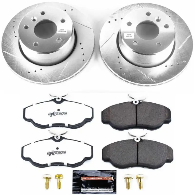 Power Stop 99-04 Land Rover Discovery Front Z36 Truck & Tow Brake Kit 1