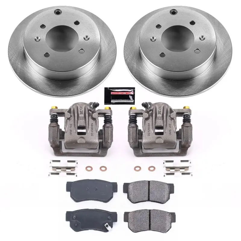 Power Stop 99-05 Hyundai Sonata Rear Autospecialty Brake Kit W/Calipers 1