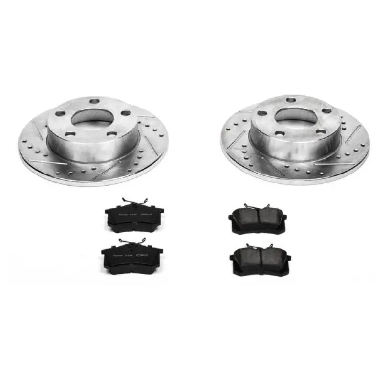 Power Stop 99-05 Volkswagen Passat Rear Z23 Evolution Sport Brake Kit 1