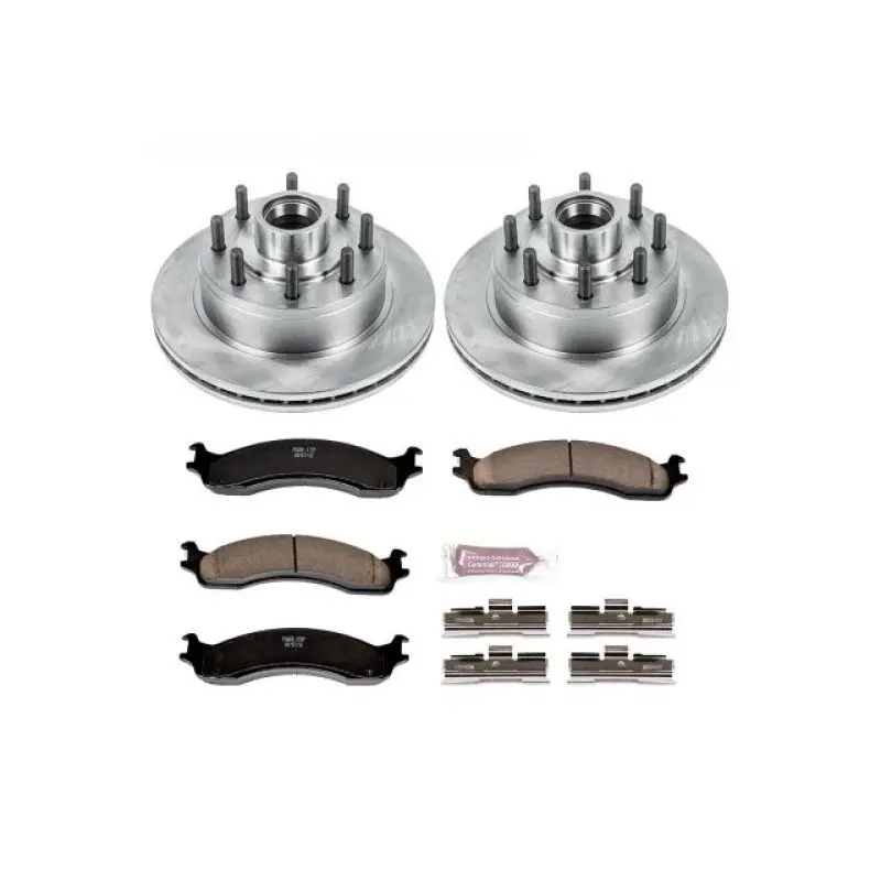 Power Stop 99-07 Ford E-350 Super Duty Front Autospecialty Brake Kit 1